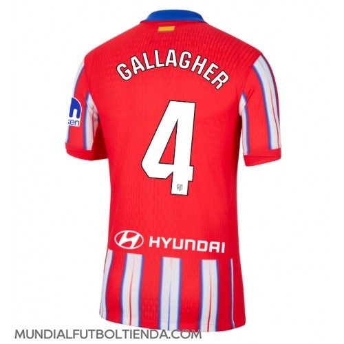 Camiseta Atletico Madrid Conor Gallagher #4 Primera Equipación Replica 2024-25 mangas cortas